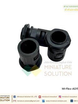 ข้อต่อท่อกระดูกงู ท่อลูกฟูก ท่อ flex Fitting ข้อต่อตรงท่อร้อยสายไฟพลาสติก ท่อกระดูกงู รุ่นกันน้ำแบบคุณภาพดี เกรด A connector nylon PA straight connector