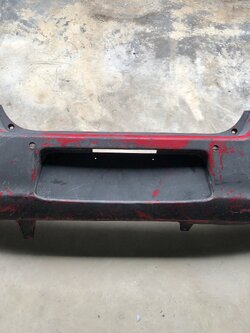 กันชนหลัง Toyota Yaris 2008