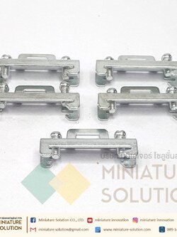 STOPPER Terminal สต๊อปเปอร์เทอร์มินอล สต๊อปเปอร์ กั้น รางปีกนก (DIN Rail) Terminal Block (1 ชิ้น)