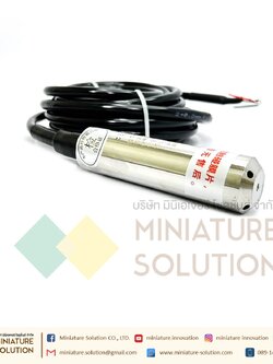 เซนเซอร์วัดระดับน้ำ Liquid level sensor transmitter probe : Normal range 2 meter Analog 4-20mAเซนเซอร์วัดระดับน้ำหรือของเหลว (2m waterproof and anti-corrosion line) (0-3M)