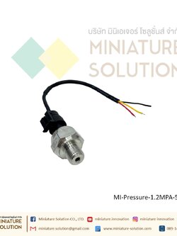เซนเซอร์วัดแรงดัน วัดแรงดันในท่อ G1/4 DC 5V Pressure 0-1.2MPA Out put 0.5-4.5V For Water Gas Oil ±1.5%FSO