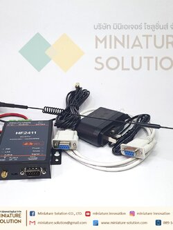 HF IOT HF-2411-CA อุปกรณ์แปลงสัญญาณ RS485/RS232 TO 4G DTU (HF2411)