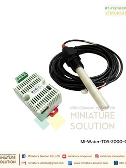 เซนเซอร์ TDS 4-20mA 0-2000 PPM เซนเซอร์วัดค่าคุณภาพน้ำ Total dissolved solids