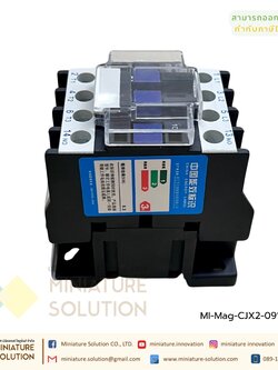 แมกเนติก AC - CJX2-0910 AC 24V Coil 35mm DIN Rail Mounting Electric Power Contactor
