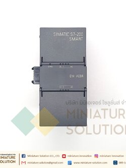 ซีเมนต์ SIMATIC S7-200 SMART PLC CPU SR20 SR30 SR40 ST20 ST30 CR20 SIEMENS analog module AE04 AE08 AM03 AM06 SB CM01 AQ01 AE01 (AE04)