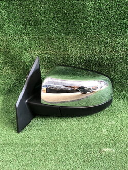 กระจกมองข้าง L 3 สาย ฝาชุบโครเมี่ยม Mazda BT-50 Pro 2012-2015