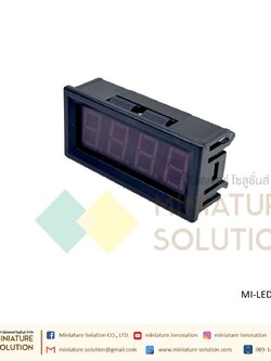LED-054S: 4 bits : RS485 จอแสดงตัวเลข ควบคุมโดยใช้คำสั่ง Modbus RS485 ตัวหนังสือสีแดง