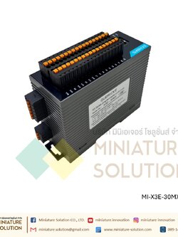 GUERICKE PLC X3E-30MX X3 Series PLC INPUT16 OUTPUT14 GXWork2 โปรแกรมเมเบิ้ลคอนโทรลเลอร์