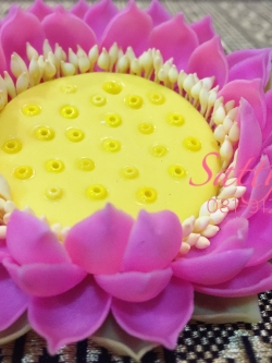 ถาดบัว ประดิษฐ์จากดิน - ฐานบัว ประดิษฐ์จากดิน - พานบัว ประดิษฐ์จากดิน - ถาดบัวดินปั้น - ฐานบัวดินปั้น - พานบัวดินปั้น -Tray