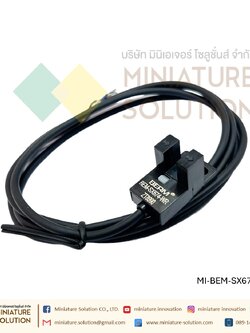 BEM-SX674-WR เซนเซอร์ก้ามปู Through Beam Photoelectric Sensor, Fork Sensor, 5 mm Detection Range 5-24VDC