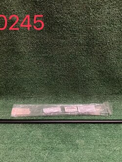 คิ้วรีดน้ำประตูหน้า R ตัวนอก (แท้ศูนย์) Toyota Vios 2013-23 (68160-0D200)