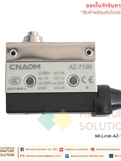 ลิมิตสวิตช์ CNAOM AZ Limit Switch ไมโครสวิตซ์ (AZ-7100/7110/7120/7121/7124/7140/7141/7144/7166/7310/7311/7312/7318)