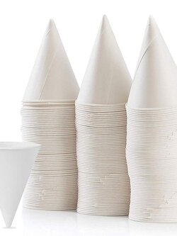 กรวยกระดาษน้ำดื่ม มาตรฐาน มอก. จำนวน 5,000 ใบ