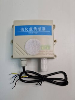 เซ็นเซอร์ก๊าซไฮโดรเจนซัลไฟด์ H2S Hydrogen sulfide gas sensor RS485 output