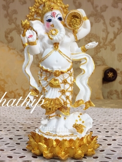 พระพิฆเนศ ปางประทานพร โปรยเงิน (เซรามิก) - Ganesha: Lord of Success