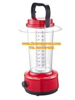 ตะเกียงไฟฟ้า หลอด LED 40 หลอด ชาร์จไฟได้ ปรับระดับความสว่างได้ (NSB-3356)