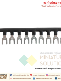 (ราคา ต่อชิ้น) Terminal Jumper : จั๊มเปอร์สำหรับเทอร์มินอล TBD-10 TB1510/TBD10/TBC10