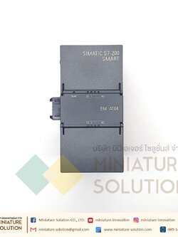 ซีเมนต์ SIMATIC S7-200 SMART PLC CPU SR20 SR30 SR40 ST20 ST30 CR20 SIEMENS analog module AE04 AE08 AM03 AM06 SB CM01 AQ01 AE01 (AT04)