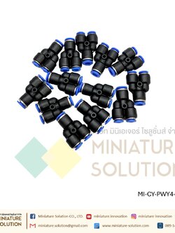 ข้อต่อลม 3ทาง (Y) ลดท่อ ฟิตติ้งลมสามทาง ใช้กับสายลม (PWY4-6-4/4-8-4/6-8-6/6-10-6/8-10-8/8-12-8/10-12-10/12-16-12)