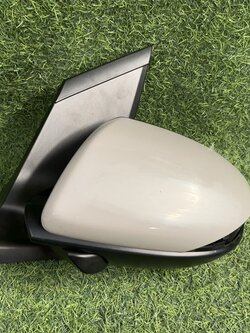 กระจกมองข้าง L Mazda2 2009-12 ไม่มีไฟเลี้ยว