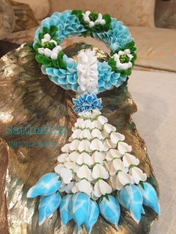 พวงมาลัย ประดิษฐ์จากดิน (9 นิ้ว) - Garland