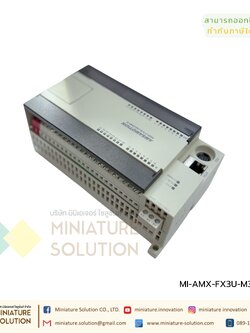 PLC พร้อมพอร์ต Ethernet, 16 อินพุตดิจิทัล, 16 เอาต์พุตรีเลย์, 2 อินพุตแอนะล็อก, 2 เอาต์พุตแอนะล็อก, รองรับการขยายโมดูล