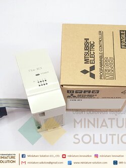 PLC Mitsu รุ่น FX2N-8EX,8EYT สามารถเชื่อมต่อกับ FX0N, FX1N, FX2N, FX2NC, FX3G, FX3GC, FX3U