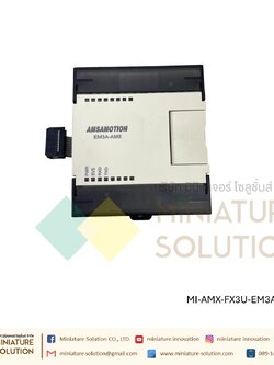 AMSAMOTION PLC expansion module อนาล็อคโมดูล 4-20mA/0-10V Analog IN/OUT AI4x12Bit AO4x12Bit [EM3A-AM8-4AI4AO]