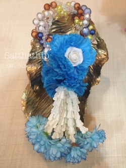 พวงมาลัยลูกปัดหลากสี - Garland