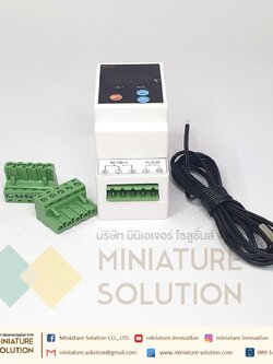 TE10 เครื่องควบคุมอุณหภูมิแบบดิจิตอล แบบเกาะราง Digital Display 220VAC (TE10)