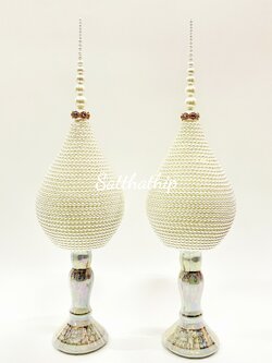 พานพุ่ม - พานพุ่มสักการะ - พานพุ่มเงินทอง - พานพุ่มนพเก้า [ุ4 นิ้ว/ 1,850บาท/คู่]