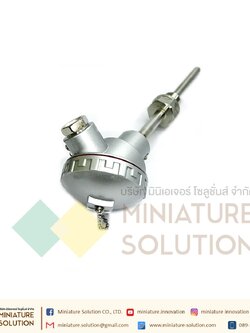 PCT200 เซนเซอร์วัดค่าอุณหภูมิภายในท่อเกลียว สัญญาณ Analog 4-20mA WZP-230 Integrated temperature transmitter Pt100 ℃ 4-20mA temperature sensor (PCT200)(0-300C)