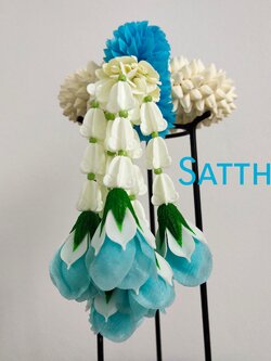 พวงมาลัยดอกมะลิ - พวงมาลัยดอกมะลิประดิษฐ์ - พวงมาลัยประดิษฐ์