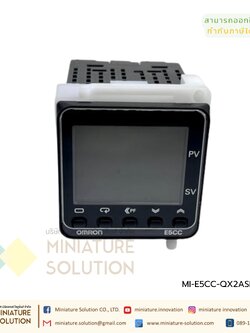 Omron เครื่องควบคุมอุณหภูมิ E5CC-QX2ASM-802/E5CC-RX2ASM-802 เครื่องวัดและควบคุมอุณภูมิ Digital Temperature Controller มี RS-485