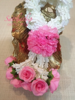 พวงมาลัยดอกรักพลาสติก - Garland