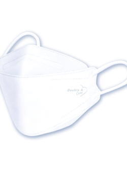 หน้ากากอนามัยทางการแพทย์ แพ็ค10ชิ้น ดั๊บเบิ้ล เอ แคร์ 3D V-shape สีขาว แพ็ค