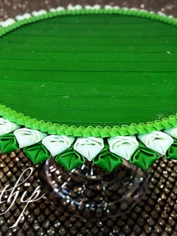 ถาดใบตอง ประดิษฐ์จากดิน - พานใบตอง - Tray