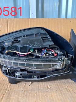 กระจกมองข้าง L Nissan Navara NP300 2015-19