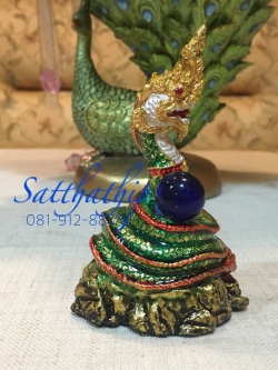 พญานาค (เซรามิก ลงสี) - Nāga