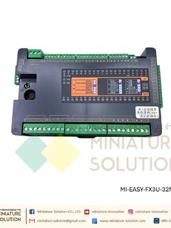 EASYCON FX3U-32MRT 16IN/16OUT 10AD/1DA 10AD (VMANTC hybrid): 3U-32MRT (8MT8MR)