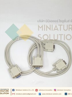 สายลิ้งโหลดโปรแกรม PLC จีน board จีน FX RS232 ใช้กับ PLC Board FX1N,2N,3U และ ต่อจอ OP320 HMI (ตัวเมีย-ตัวเมีย)