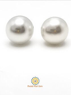 มุกแท้ ต่างหูมุกคลาสสิค 8 มิล ขนาดดึงดูดสายตา สวยเด่นเลอค่า