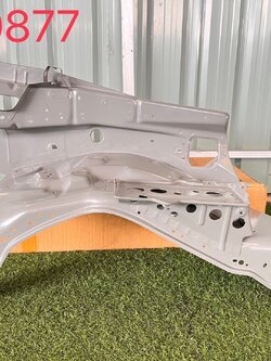 เหล็กซุ้มล้อหน้า L Isuzu D-Max 2012-19 แท้ใหม่