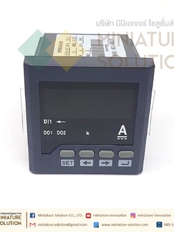 Power Meter RS485 Modbus-RTU [ขายดี] digital multi-function opening 72*72 [AZ1951-AK1Z] Single-phase DC ammeter