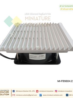 พัดลมระบายความร้อนในตู้คอนโทรล CABINET FILTER FAN เป็นพัดลมระบายความร้อนสำหรับตู้ไฟฟ้า, ตู้คอนโทรล มีทั้งรุ่นดูดลมเข้าและเป่าลมออก LANPUS (FB9804.230 204×204×84mm)