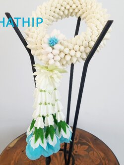 พวงมาลัยดอกมะลิ - พวงมาลัยดอกมะลิประดิษฐ์ - พวงมาลัยประดิษฐ์