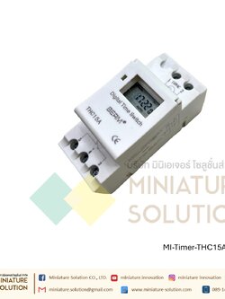 BERM Timer Switch THC15A เครื่องตั้งเวลาดิจิตอล 16 โปรแกรมมีให้เลือกตามการใช้งาน 110VAC Timer ทามเมอร์ เครื่องตั้งเวลา