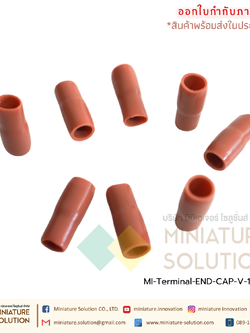 (100 ชิ้น/ถุง) ปลอกหุ้มหางปลา เบอร์ V001-V100 ใช้กับหางปลาเบอร์ 1.5 - 100 Sqmm WIRE END CAPS