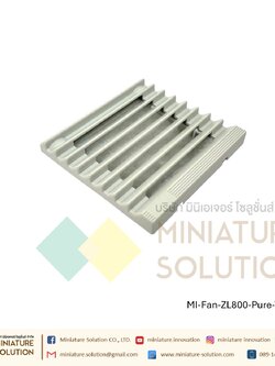 ฟิลเตอร์กรองฝุ่นพัดลมระบายความร้อน Filter without Fan ตะแกรงพัดลมดูดระบายความร้อน อุปกรณ์เสริมพัดลมระบายความร้อน (Size 170x170 mm / Hole Size 151.5x151.5mm/ Cut 137x137 / ZL807)