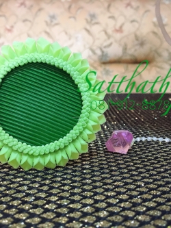 ถาดใบตอง ประดิษฐ์จากดิน - พานใบตอง - Tray